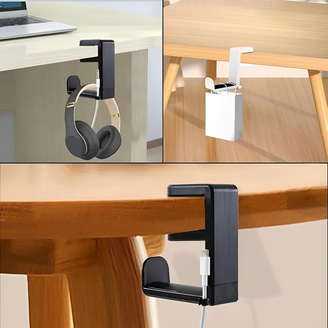 Тримач для навушників Підставка кріплення на стіл гачок - Зображення 2