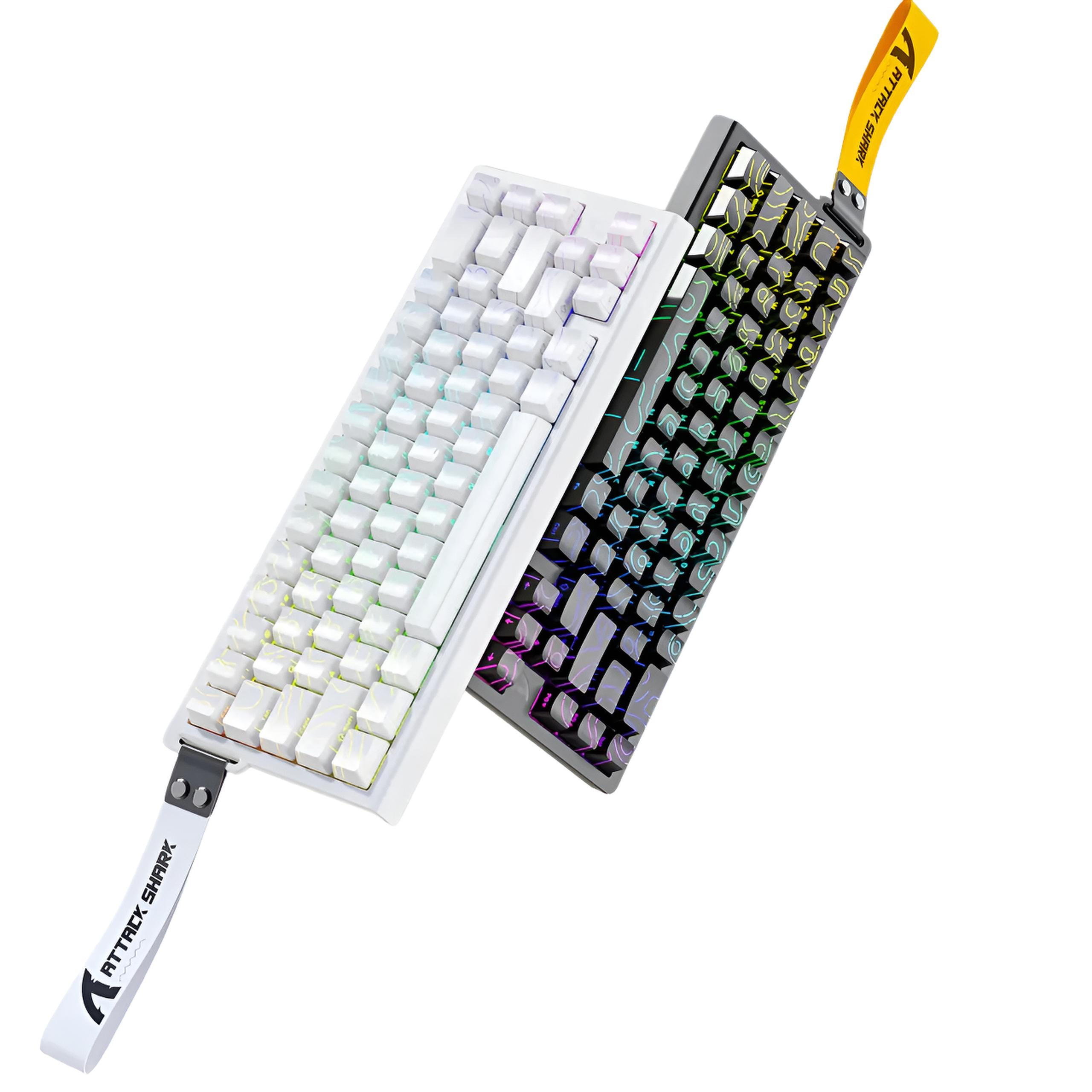 Магнітна клавіатура Attack Shark X68 HE Біла - Зображення 2