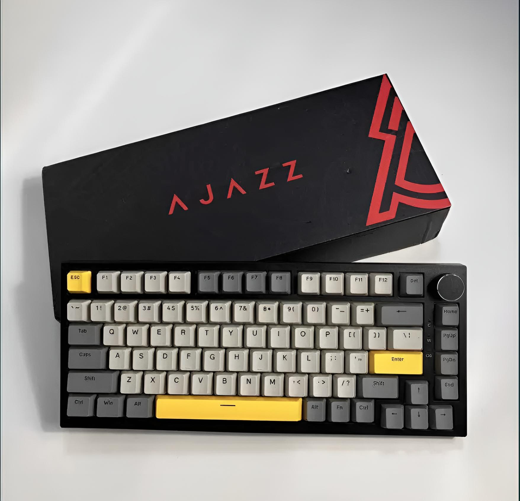 Клавіатура механічна Ajazz Ak820 Чорна - Зображення 2