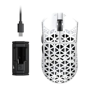 Миша Attack Shark R5 Ultra White