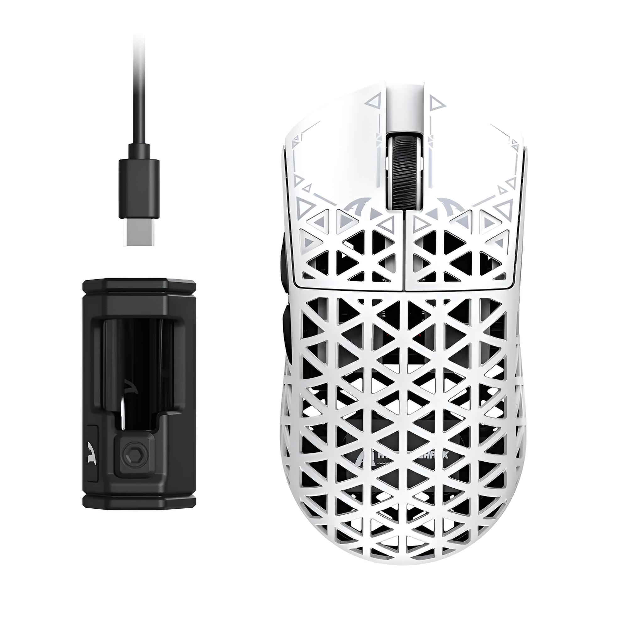 Миша Attack Shark R5 Ultra White