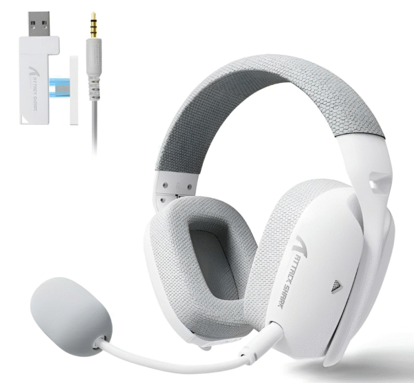 Навушники з мікрофоном Attack Shark L80 PRO White