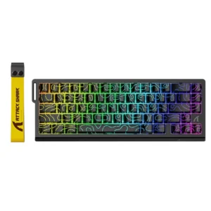 Механічна ігрова клавіатура Attack Shark X68 HE Rapid Trigger 68% (RGB) Чорна