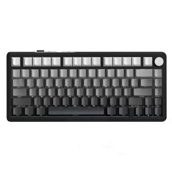 Бездротова механічна клавіатура Attack SHARK X85 (82 клавіші, BT, 2.4 Гц, USB Type-C, Gradient Black) Gradient Black‌