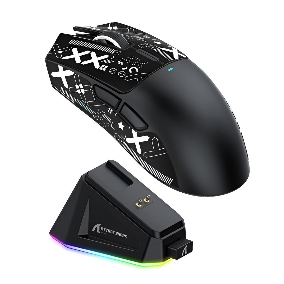 Миша Attack Shark X11 Black