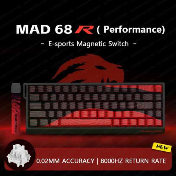 Ігрова магнітна клавіатура Madlions MAD 68 HE R - Зображення 2